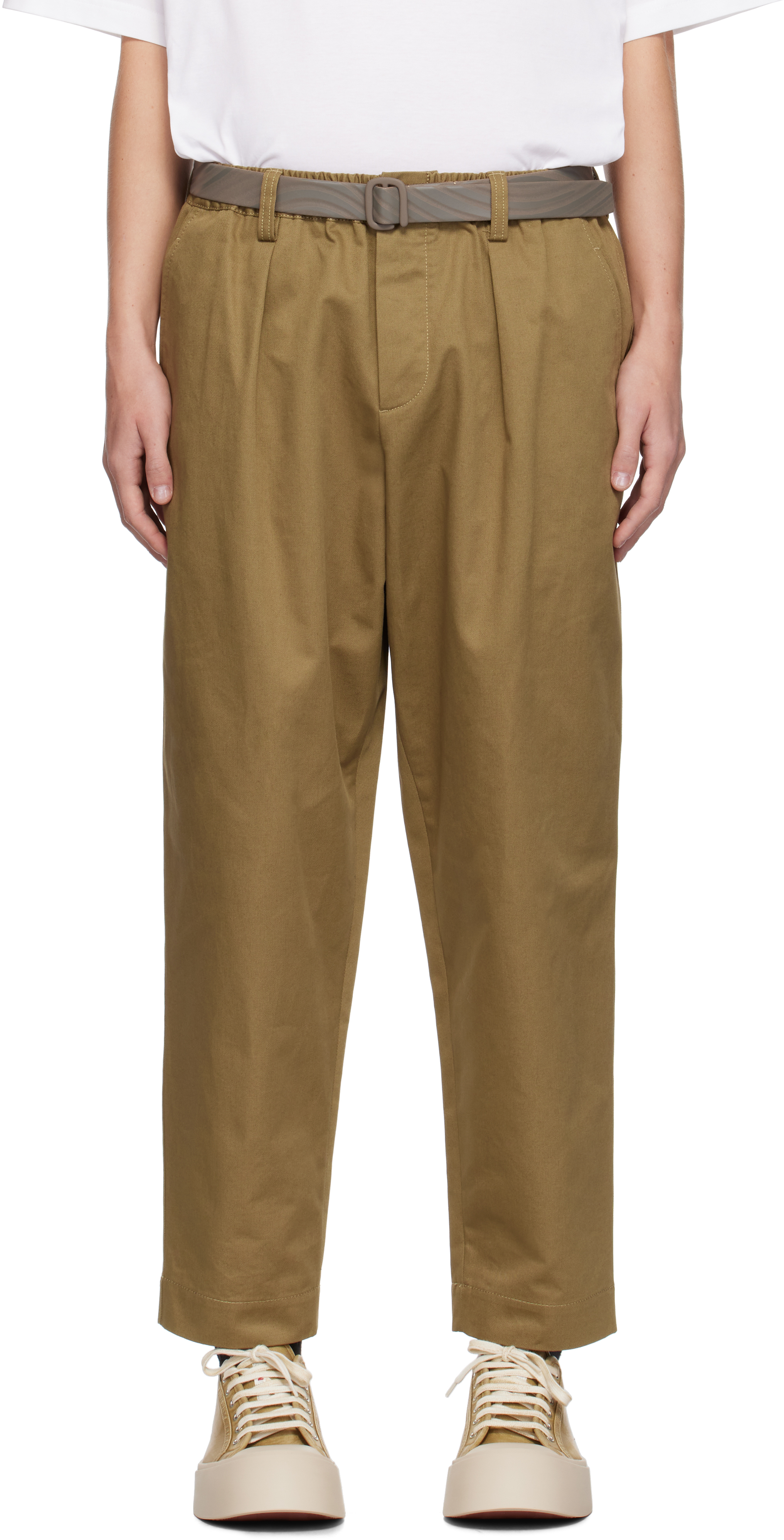 Navy Drawstring Trousers