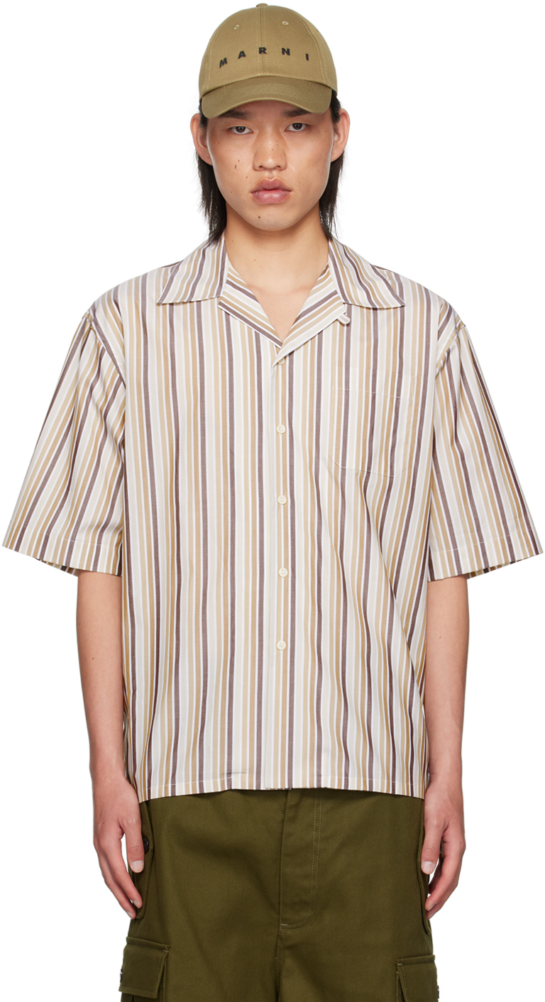 【激レア】MARNI ストライプビッグシルエットシャツ 46 楽天市場】[送料無料]MARNI : [レディース]SHIRT : CAMA0567S0