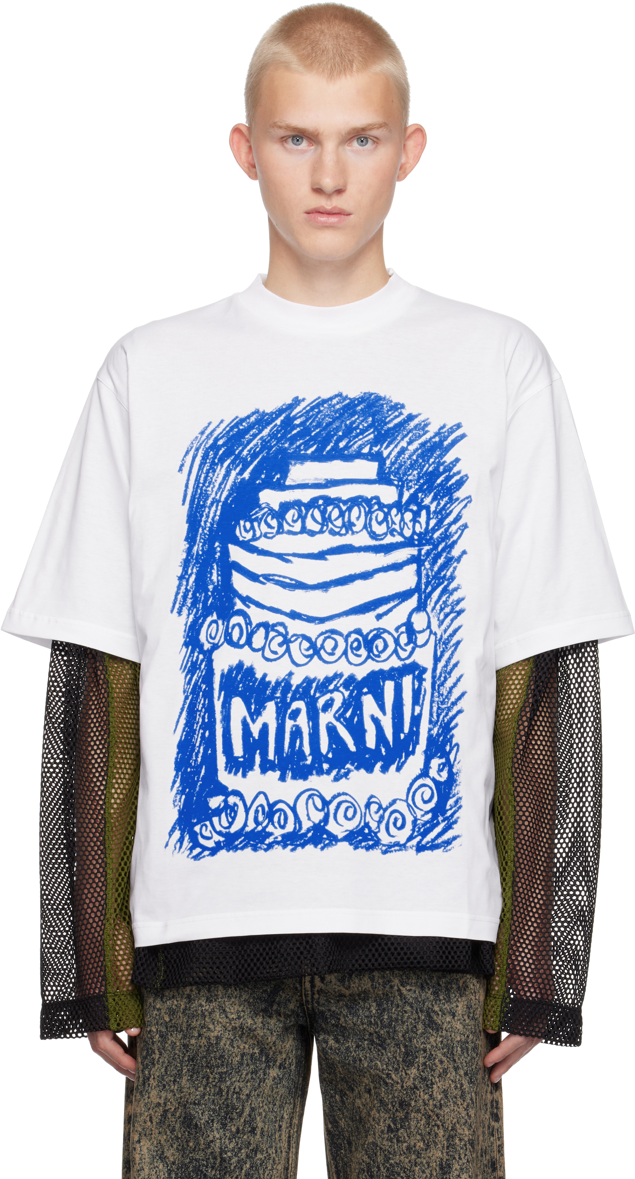 White Marni 30th Anniversary T-shirt