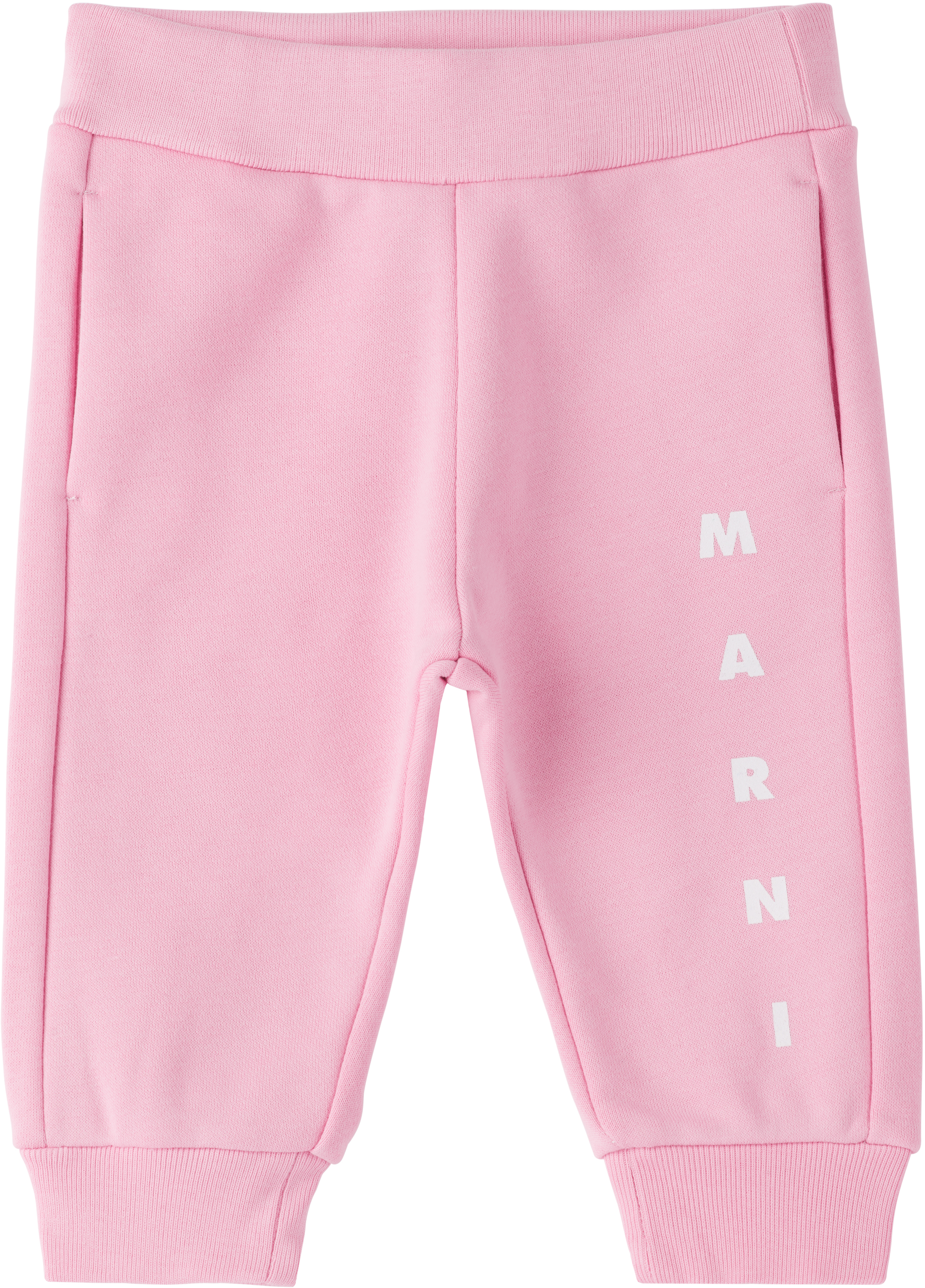 Baby Pink Logo Sweatpants