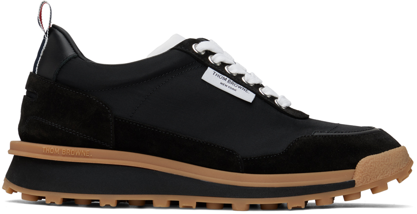 Black Tech Nylon Alumni Sneakers