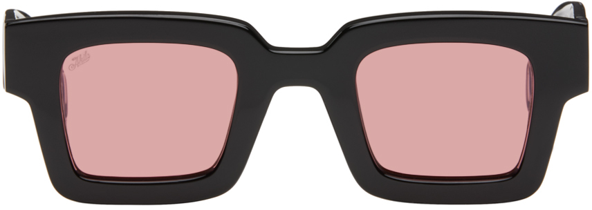 SSENSE Exclusive Black Aster Sunglasses by AKILA on Sale