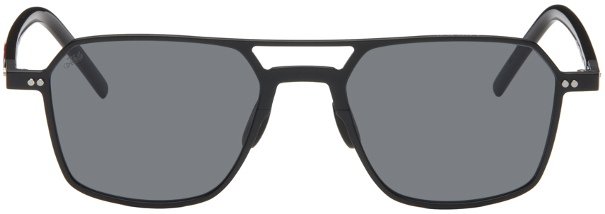 Shop Akila Black Phantom Sunglasses