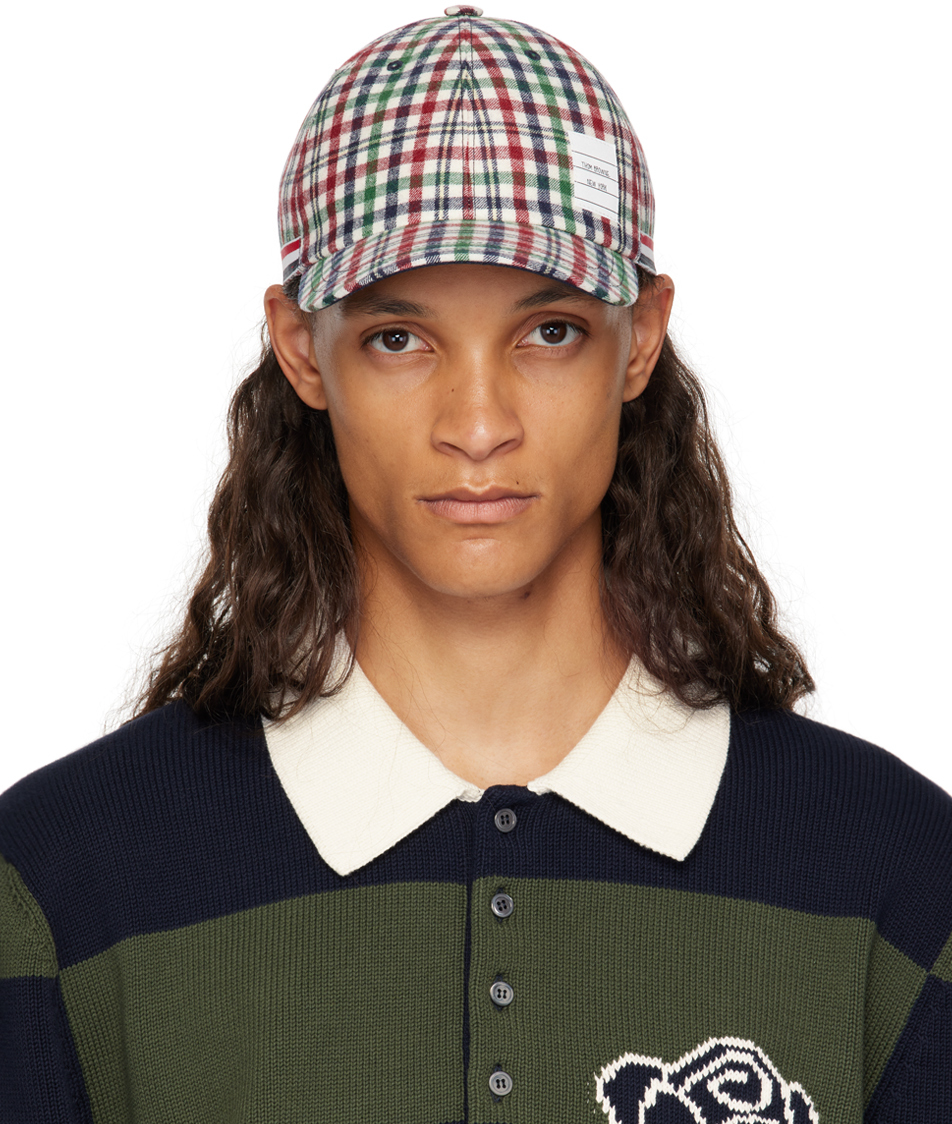 Shop Thom Browne Multicolor Classic 6-panel Baseball Cap In 996 Seasonal Multi