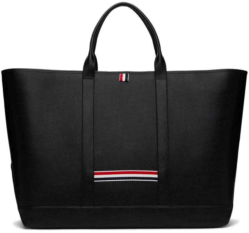 Black Oversized Tool Tote