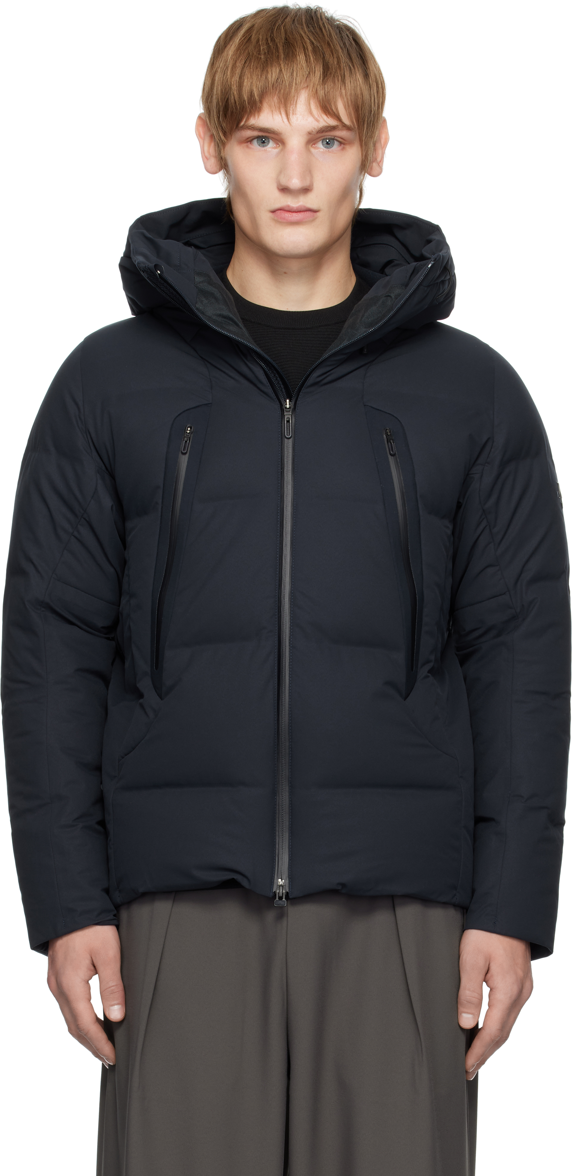 Navy Mizusawa Mountaineer Down Jacket