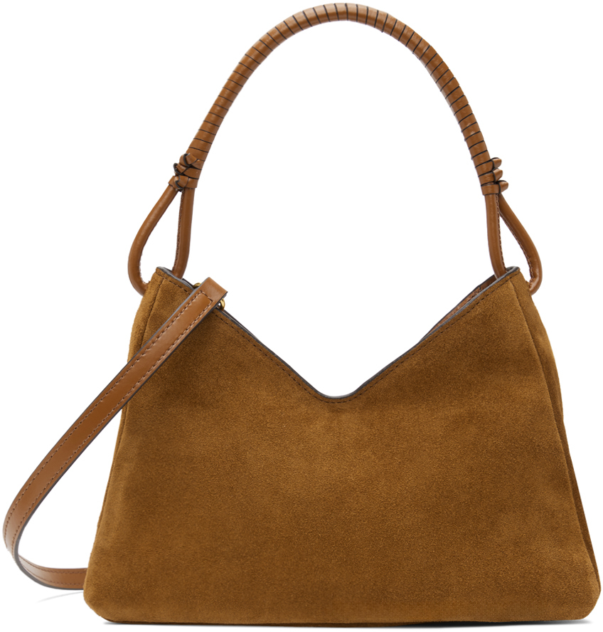 Tan Valerie Bag by Staud on Sale