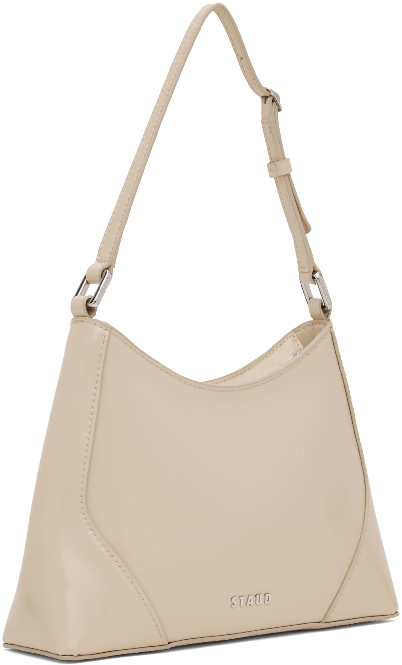 Staud Off-white Linda Bag In Oats Oat