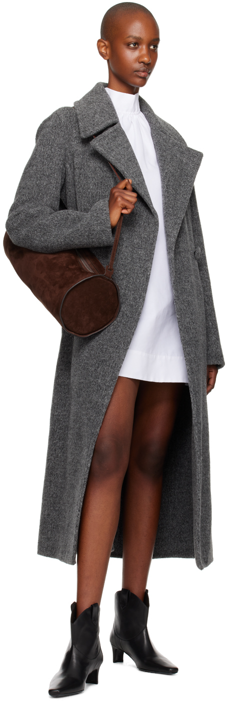 Staud Brown Taru Bag In Maho Mahogany