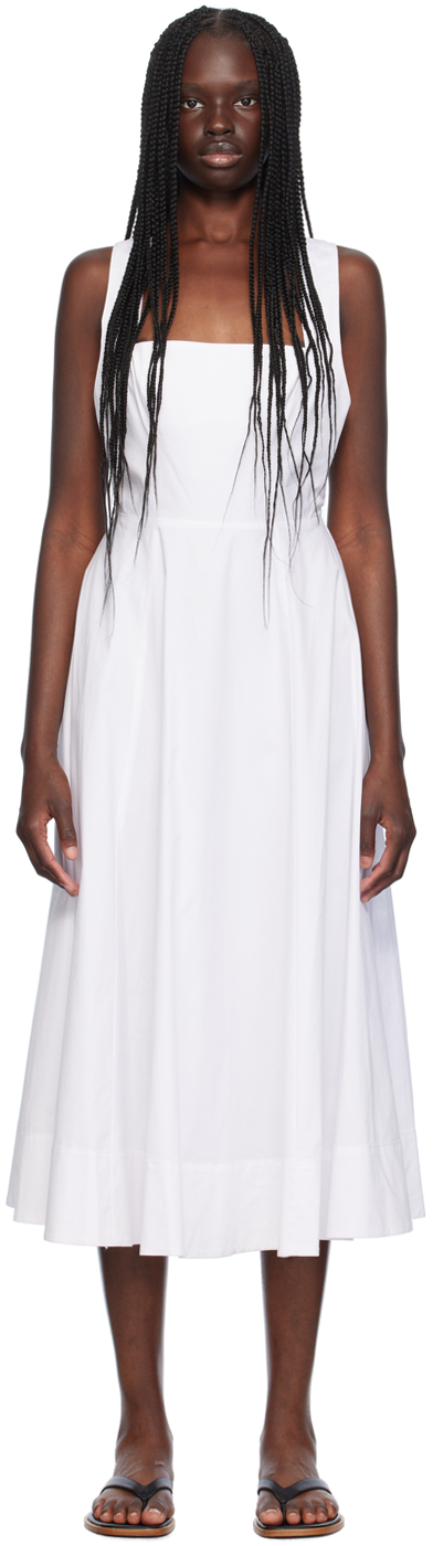 White Teresa Midi Dress