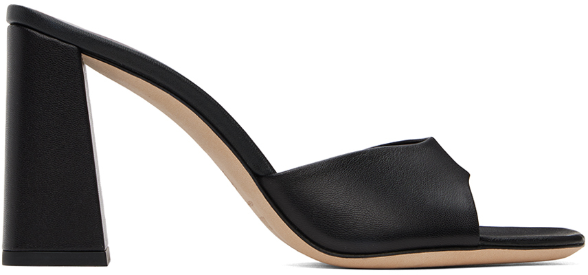 Black Sloane Heeled Sandals