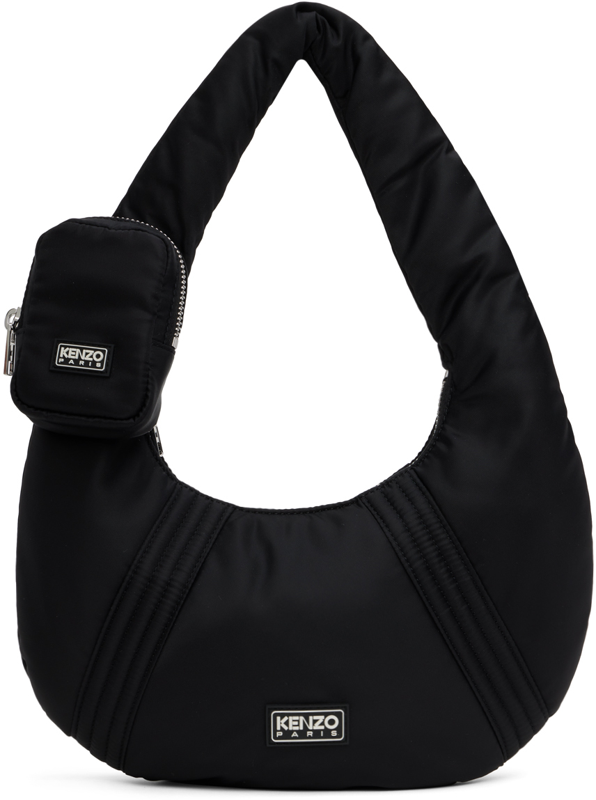Black Kenzo Paris 'KENZOGO' Shoulder Bag