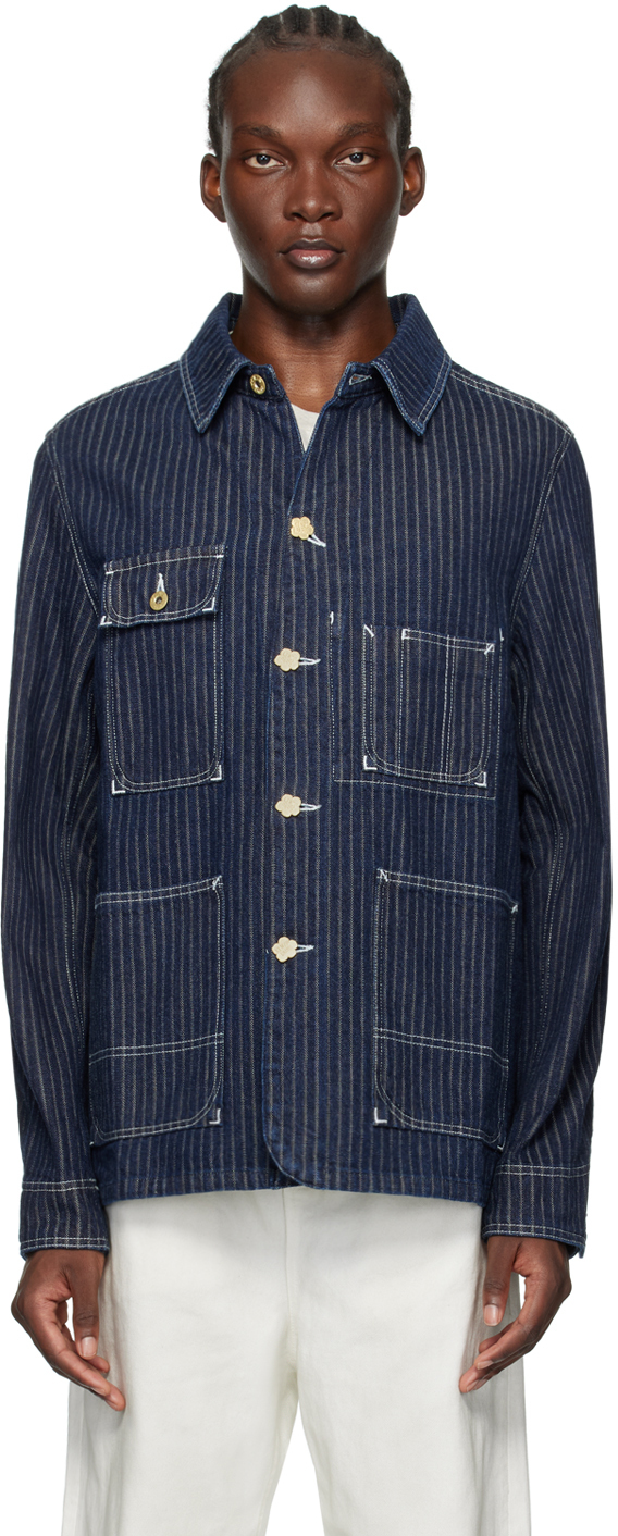 限定⭐︎KENZO PARIS ライトブルー ジャケット,ウールジャケット KENZO STAR TIGER SOUVENIR JKT Midnight Blue （ケンゾー