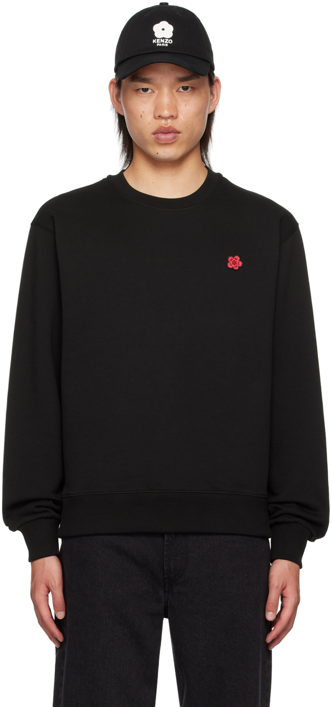 Black Kenzo Paris Boke Flower Sweatshirt by Kenzo on Sale