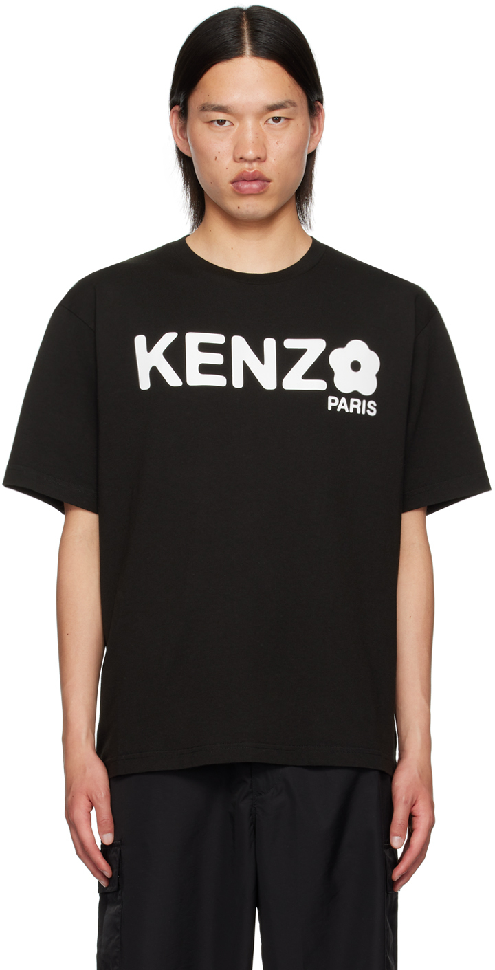 Black Kenzo Paris Boke Flower 2.0 T-Shirt
