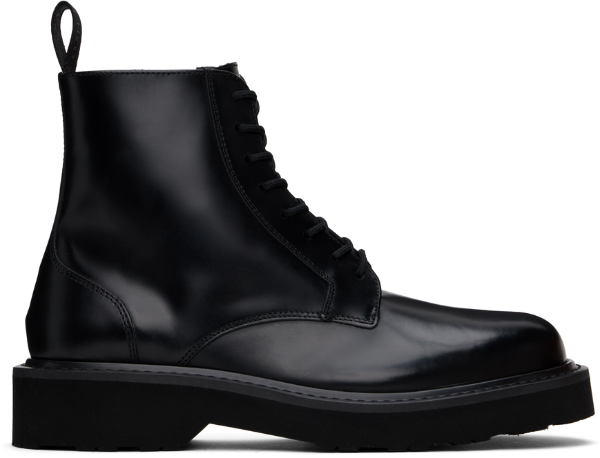 Shop Kenzo Black  Paris ' Ukio' Boots