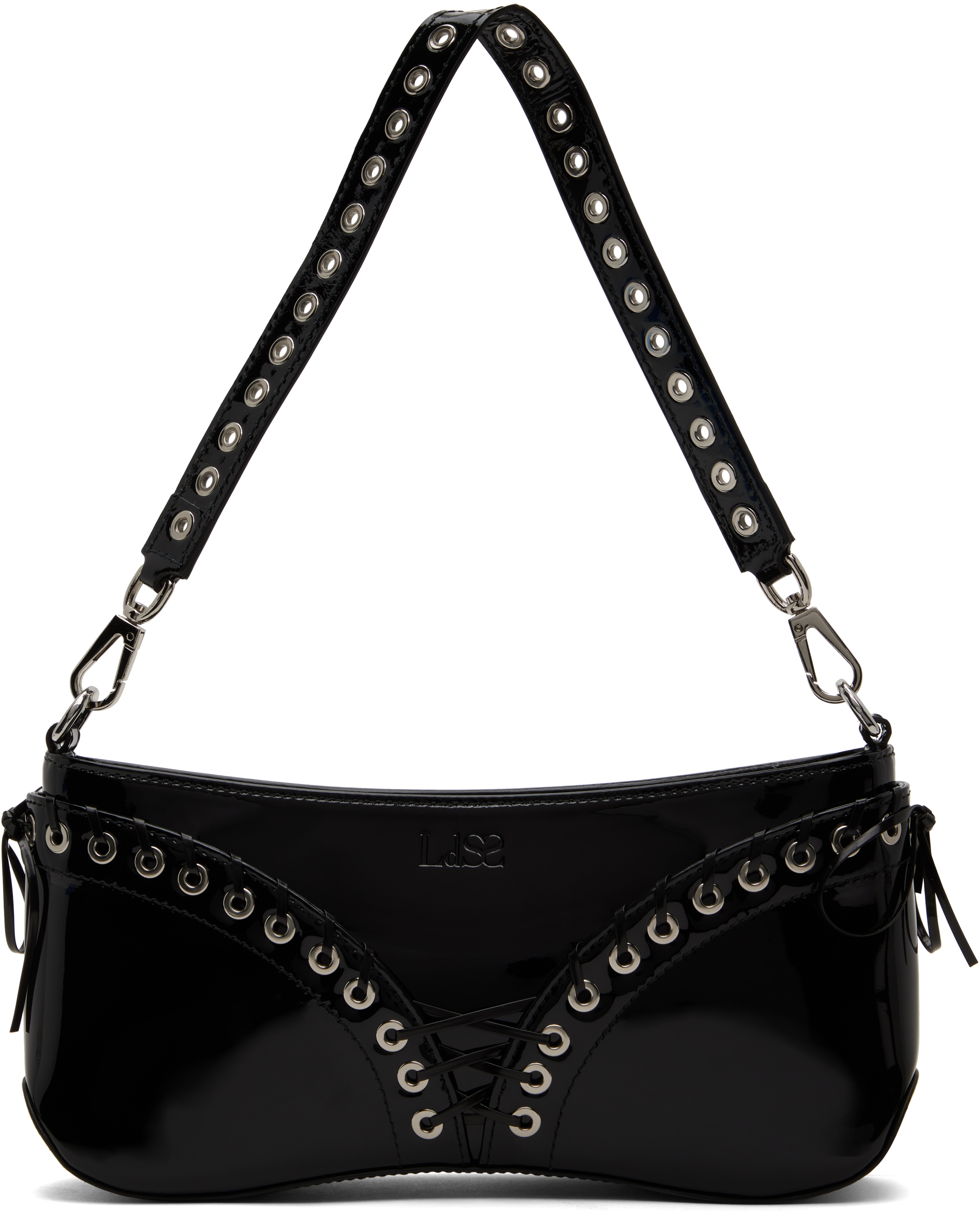 Ludovic de Saint Sernin Black Cleavage Bag SSENSE