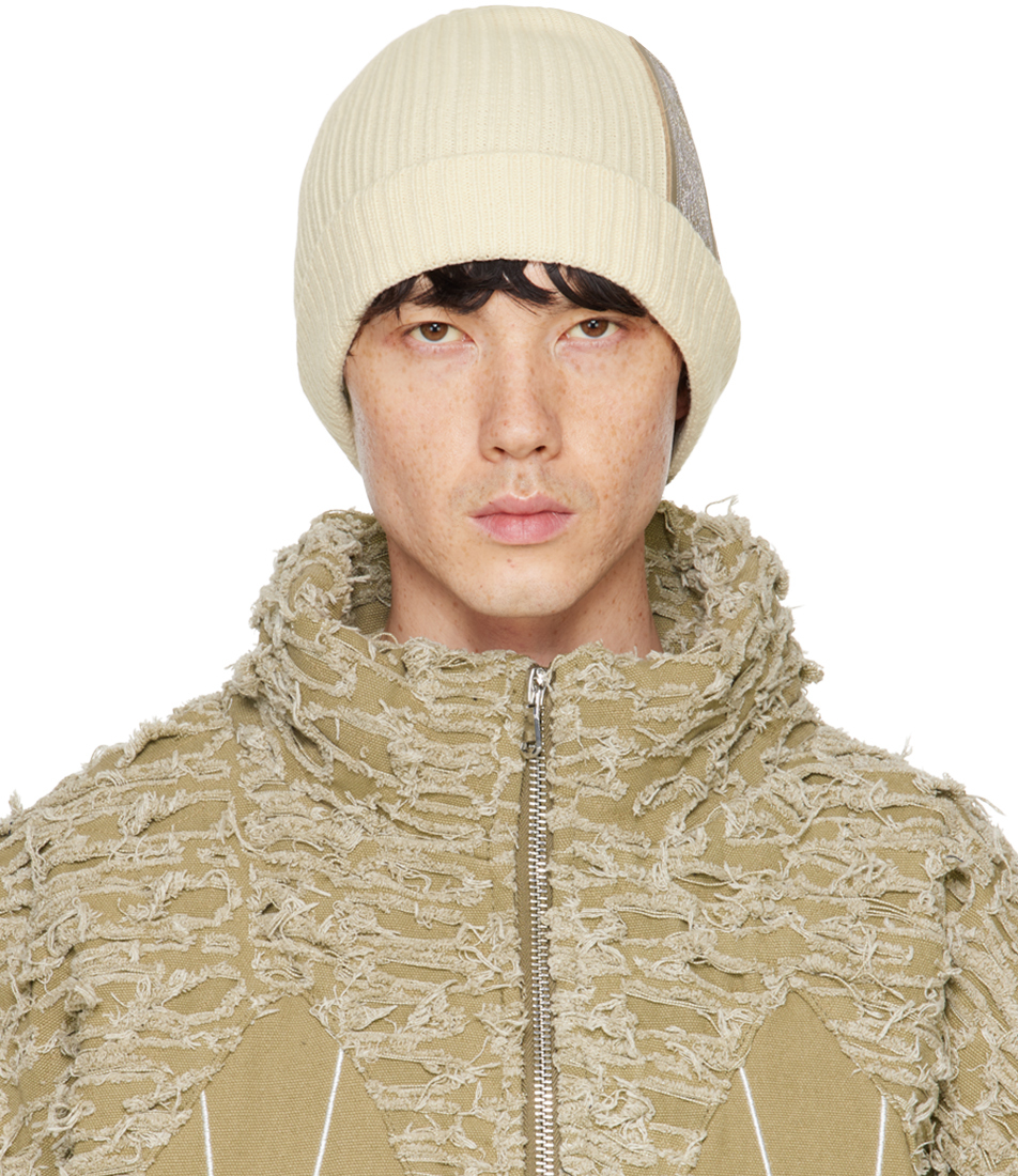 Shop Who Decides War ベージュ Window Skully ビーニー In Cream