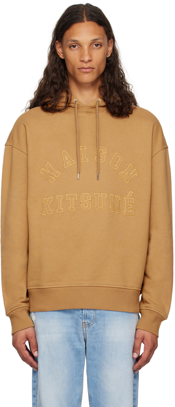 【送料関税込】Maison Kitsune Varsity Oversize Hoodie MAISON KITSUNE]VARSITY HOODIE/BEIGE(NM00702KM0326) – R&Co.
