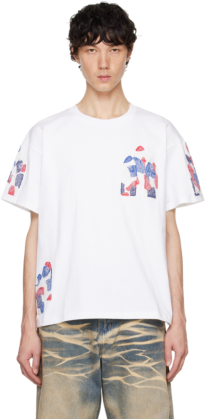 WHO DECIDES WAR WHITE WINDOWS T-SHIRT 