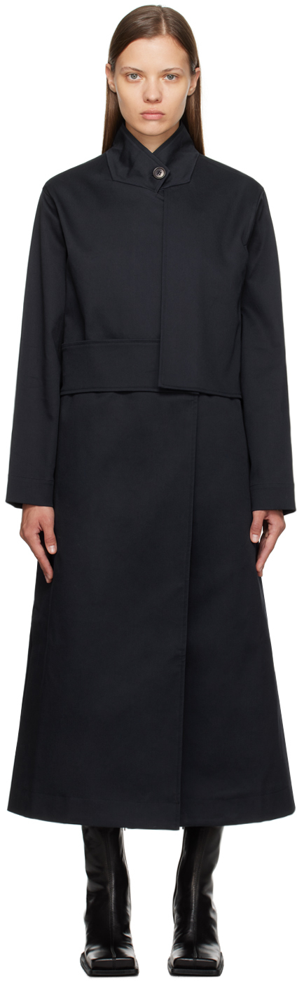 Navy Dawn Coat