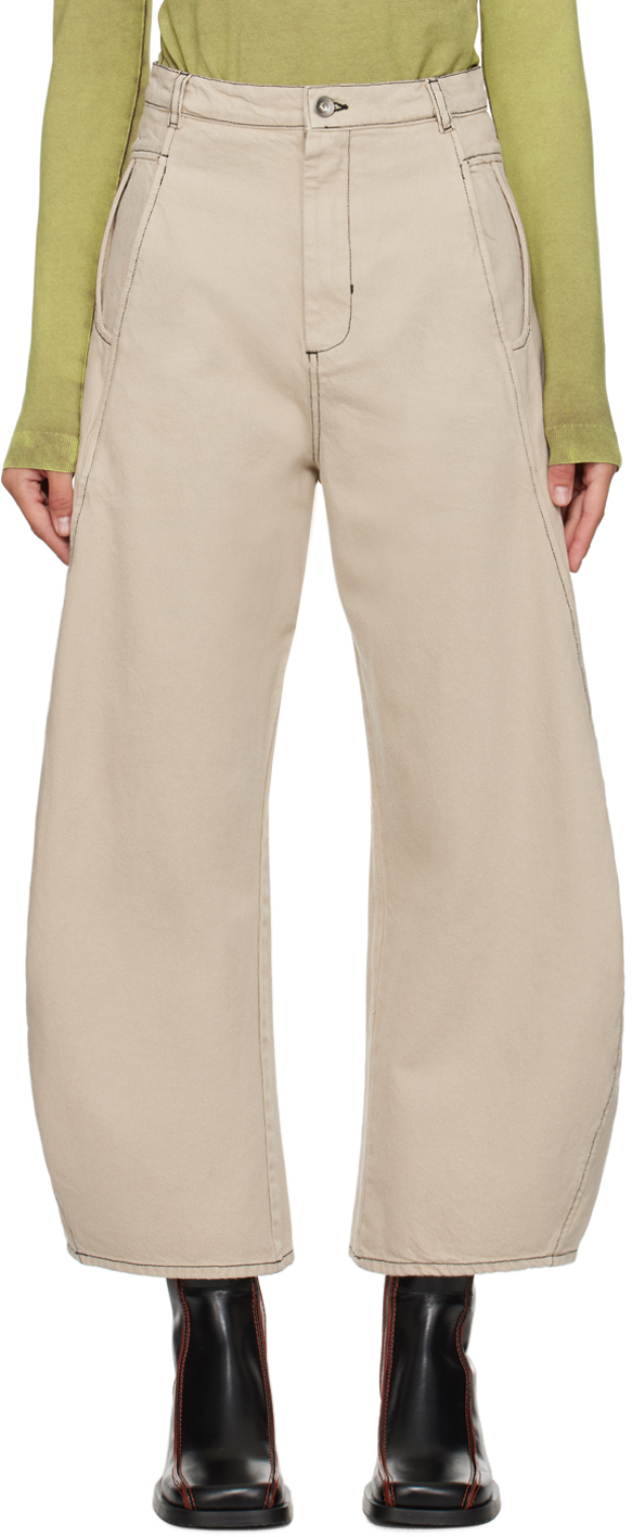 Beige Shade Jeans