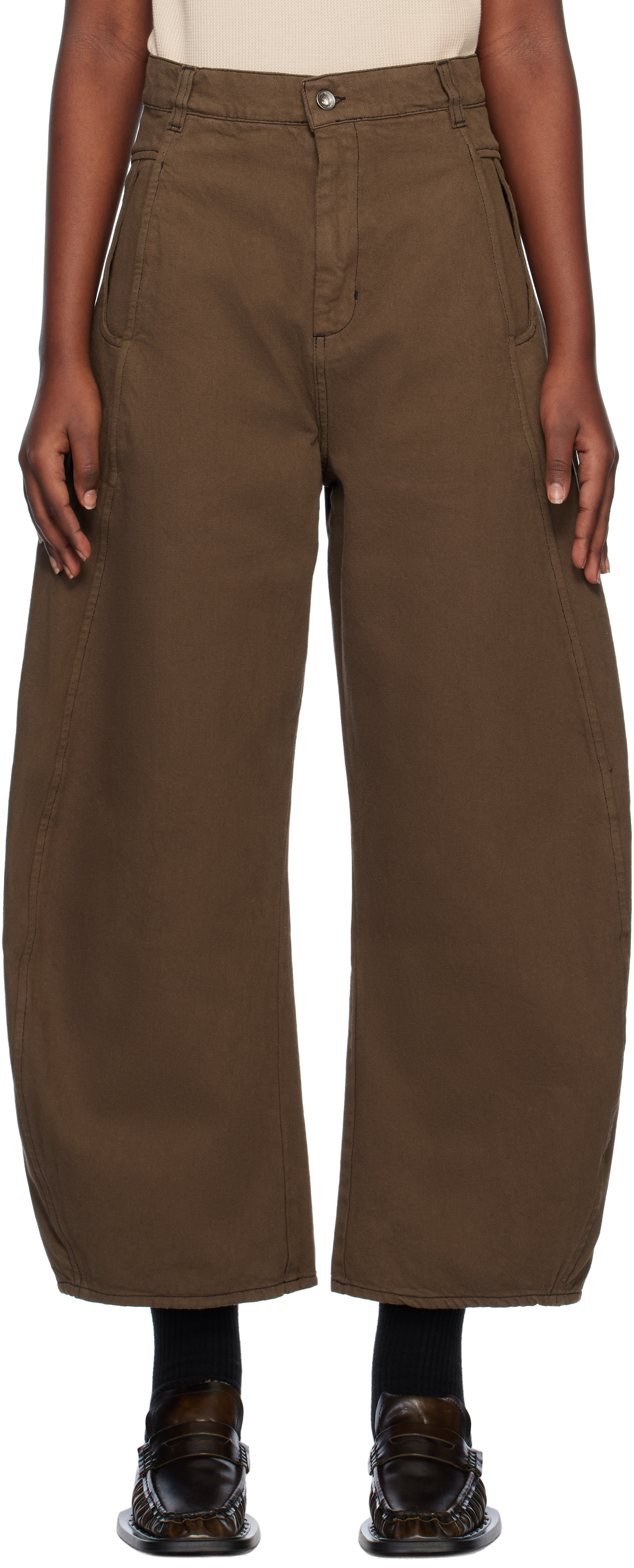 Brown Shade Jeans