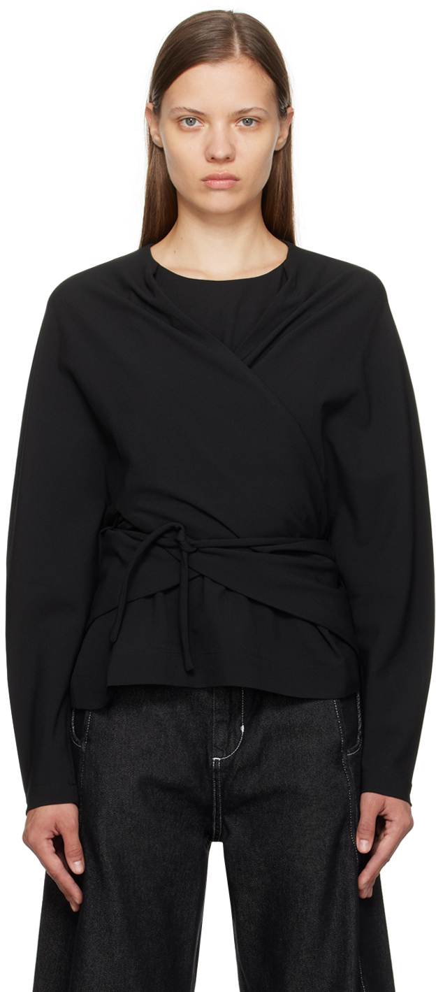 Shop Henrik Vibskov Black Hazi Blouse