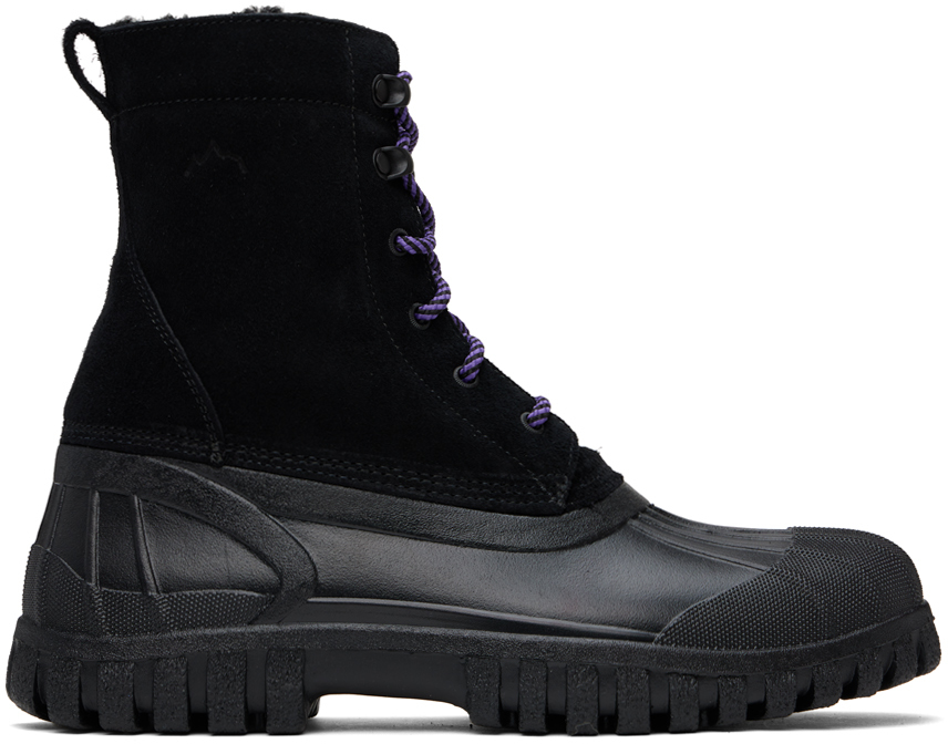 Black Anatra Shearling Boots