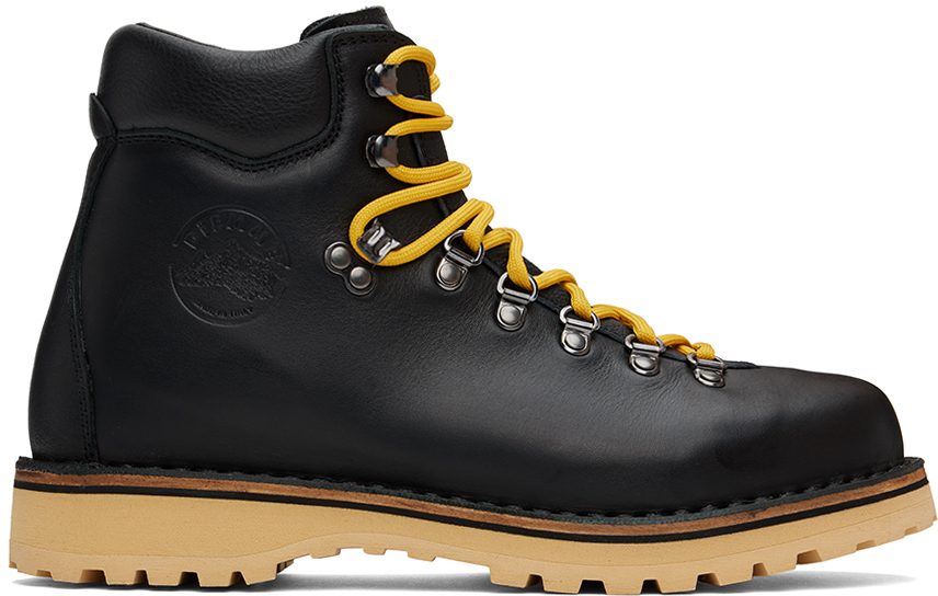 Black Roccia Vet Full Grain Boots