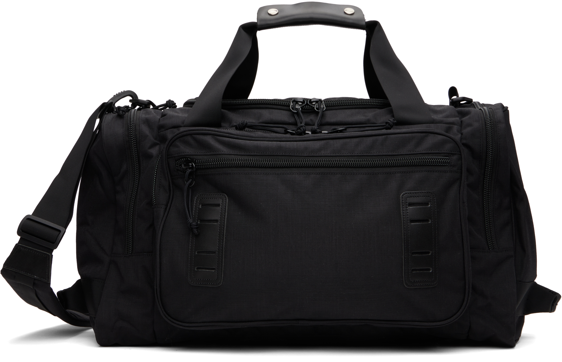 Black Nylon Duffle Bag