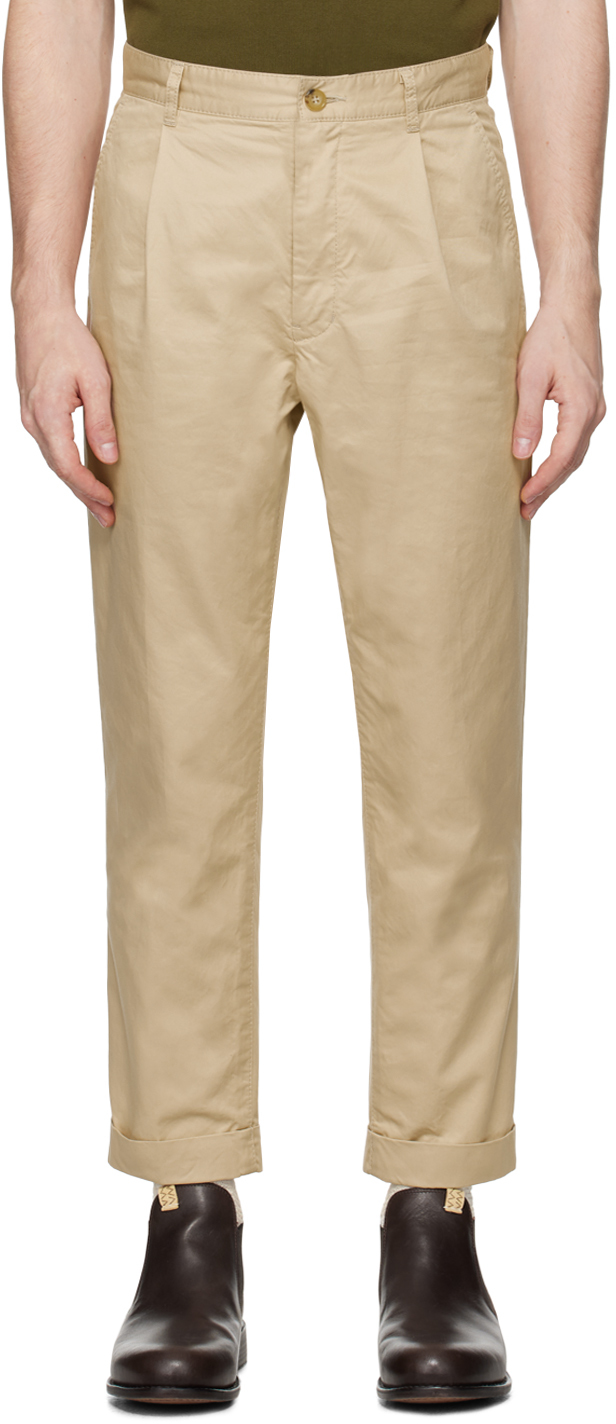 beams-plus-beige-1-pleat-