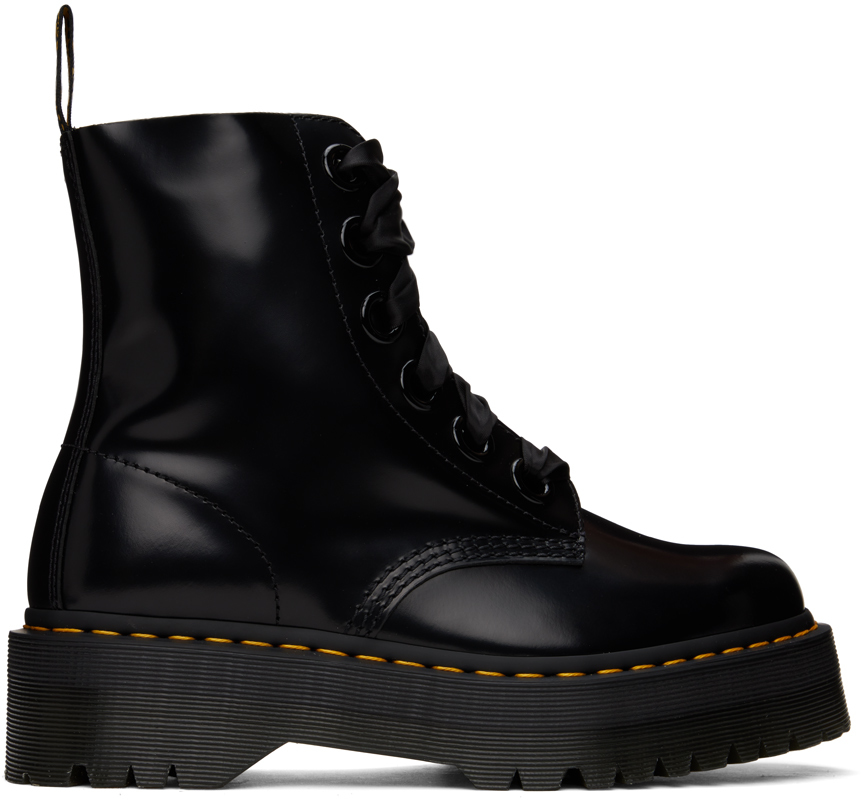 Dr. Martens Black Molly Boots