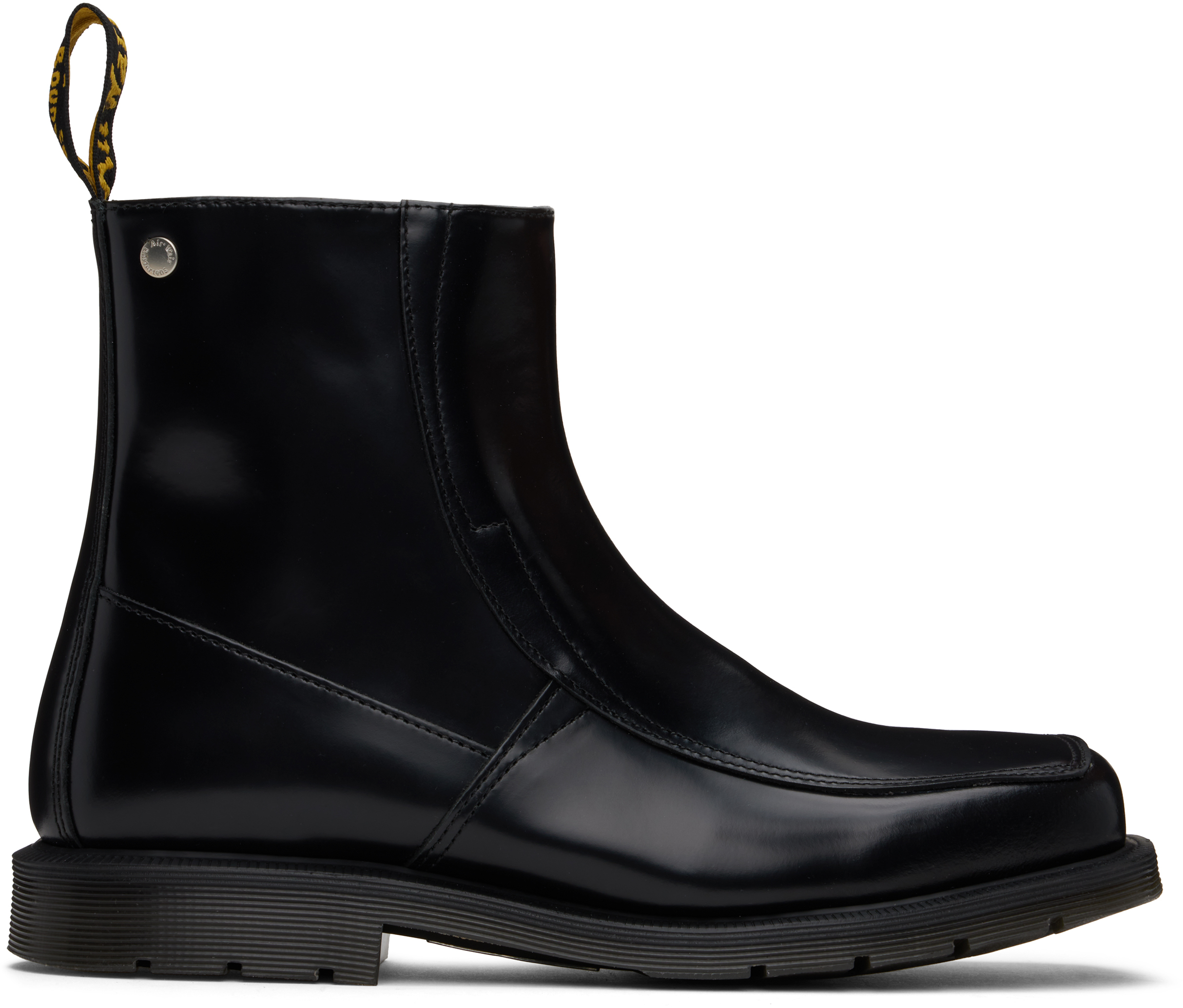 Black Durrow Zip Boots