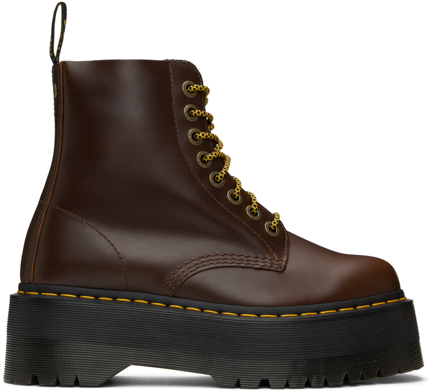 Brown 1460 Pascal Max Boots