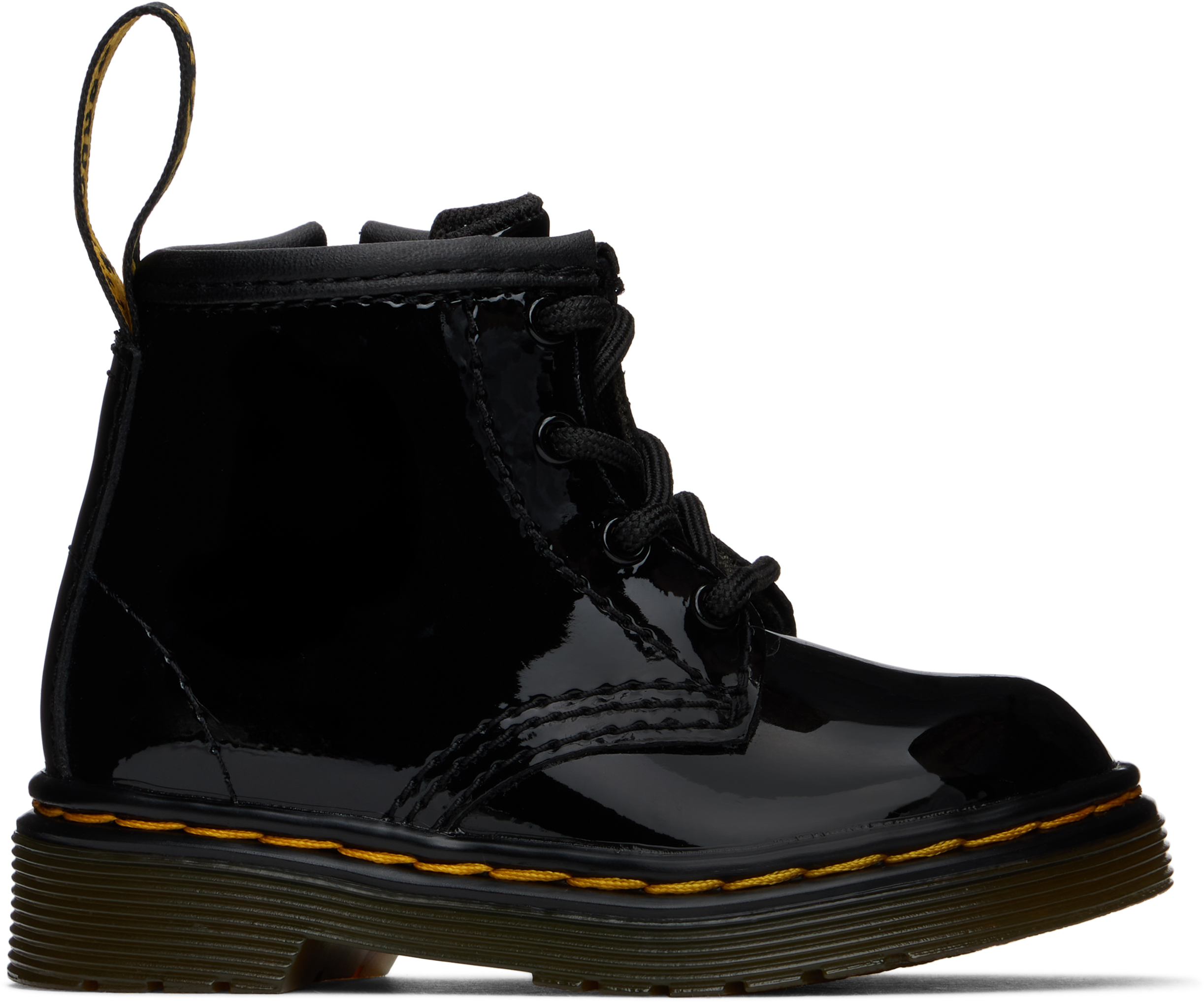 Shop Dr. Martens' Baby Black 1460 Patent Leather Boots