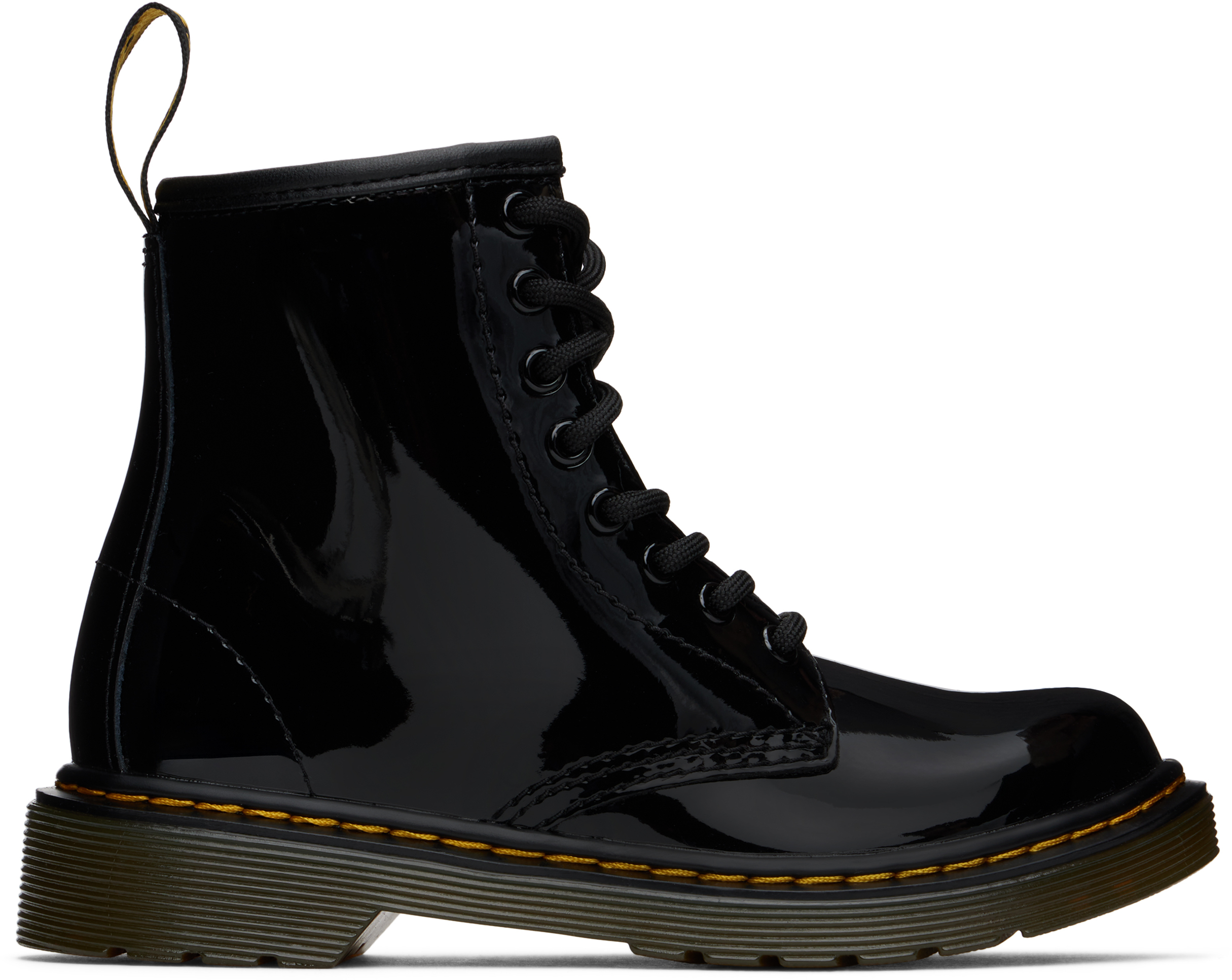 Shop Dr. Martens' Big Kids Black 1460 Patent Leather Boots