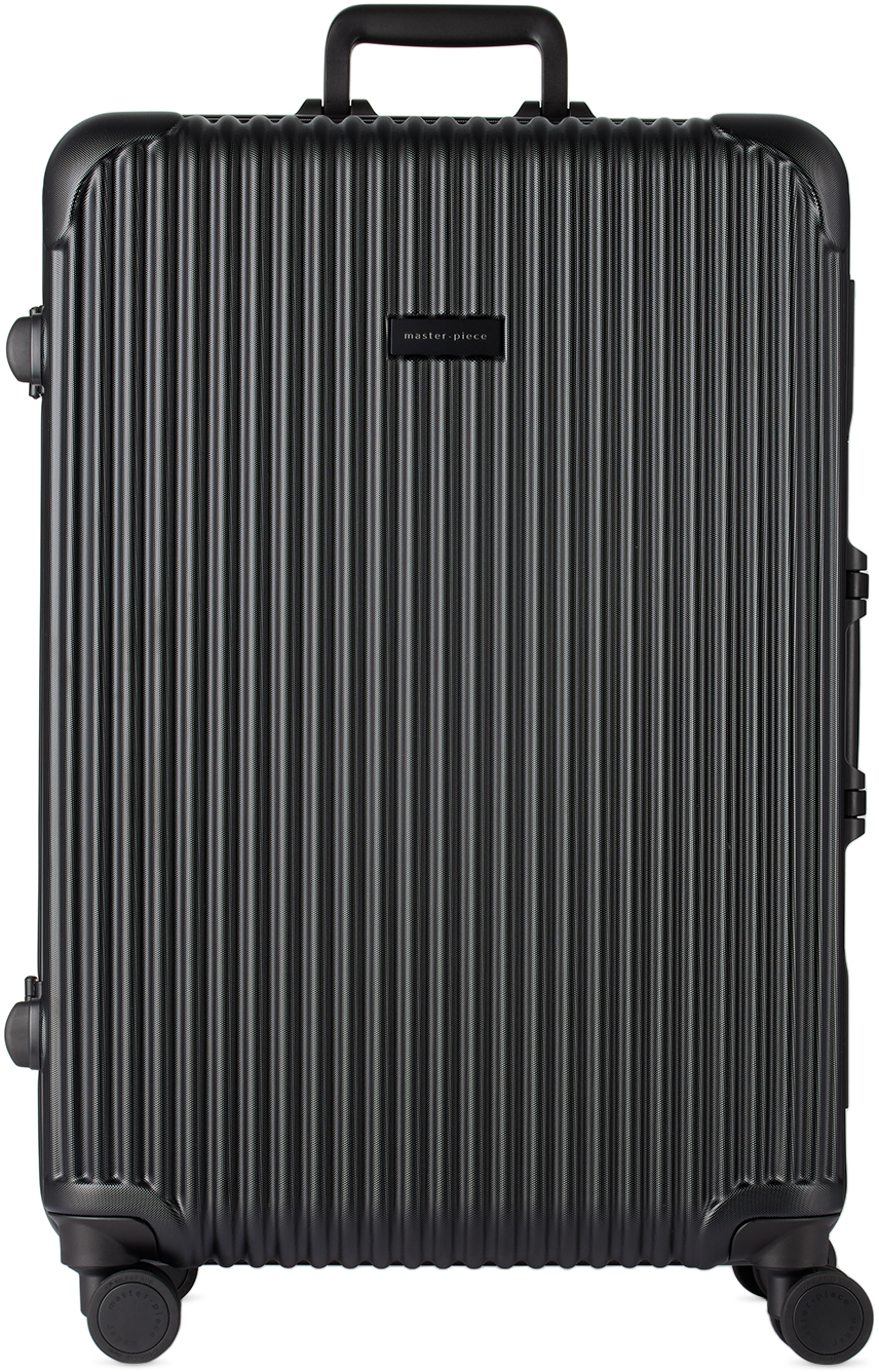 Black Trolley Suitcase, 75 L by master-piece on Sale
