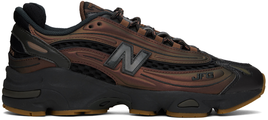 New Balance Brown & Black Joe Freshgoods Edition 1000 Sneakers In Brown Black