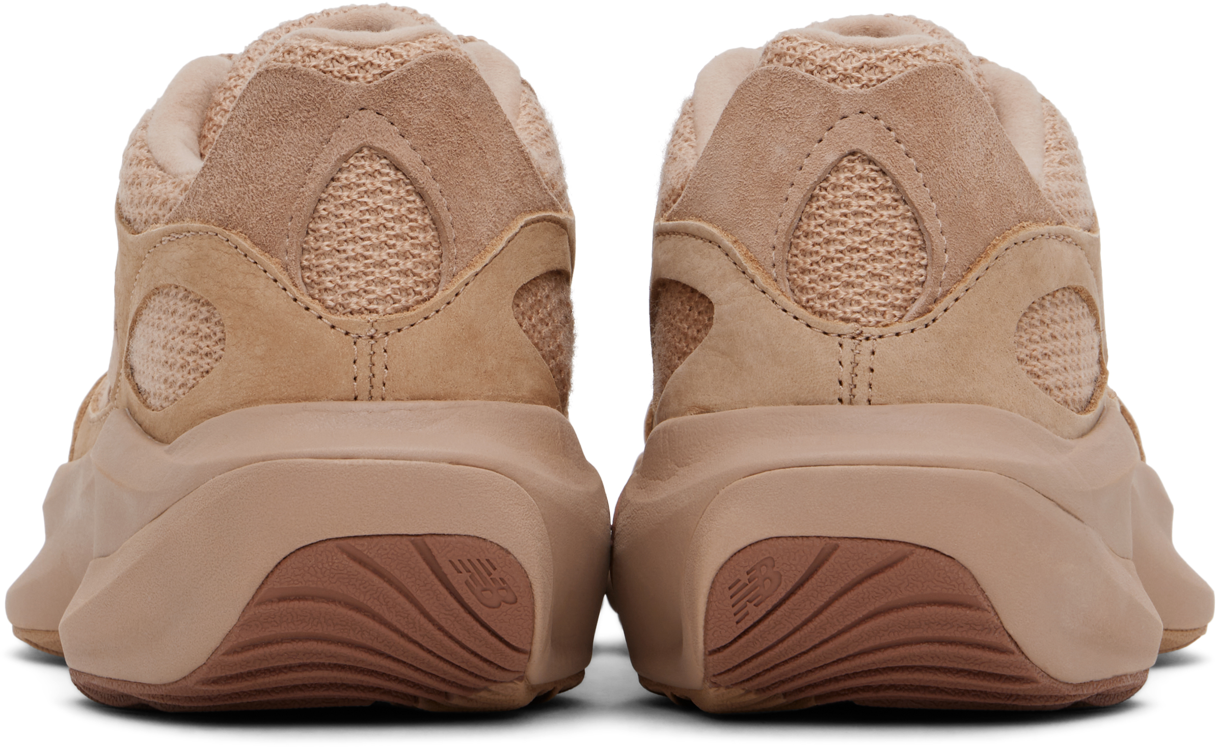 New Balance Wrpd Runner Low-top Sneakers In Flat Taupe With Sparrow In Flat Taupe/sparrow