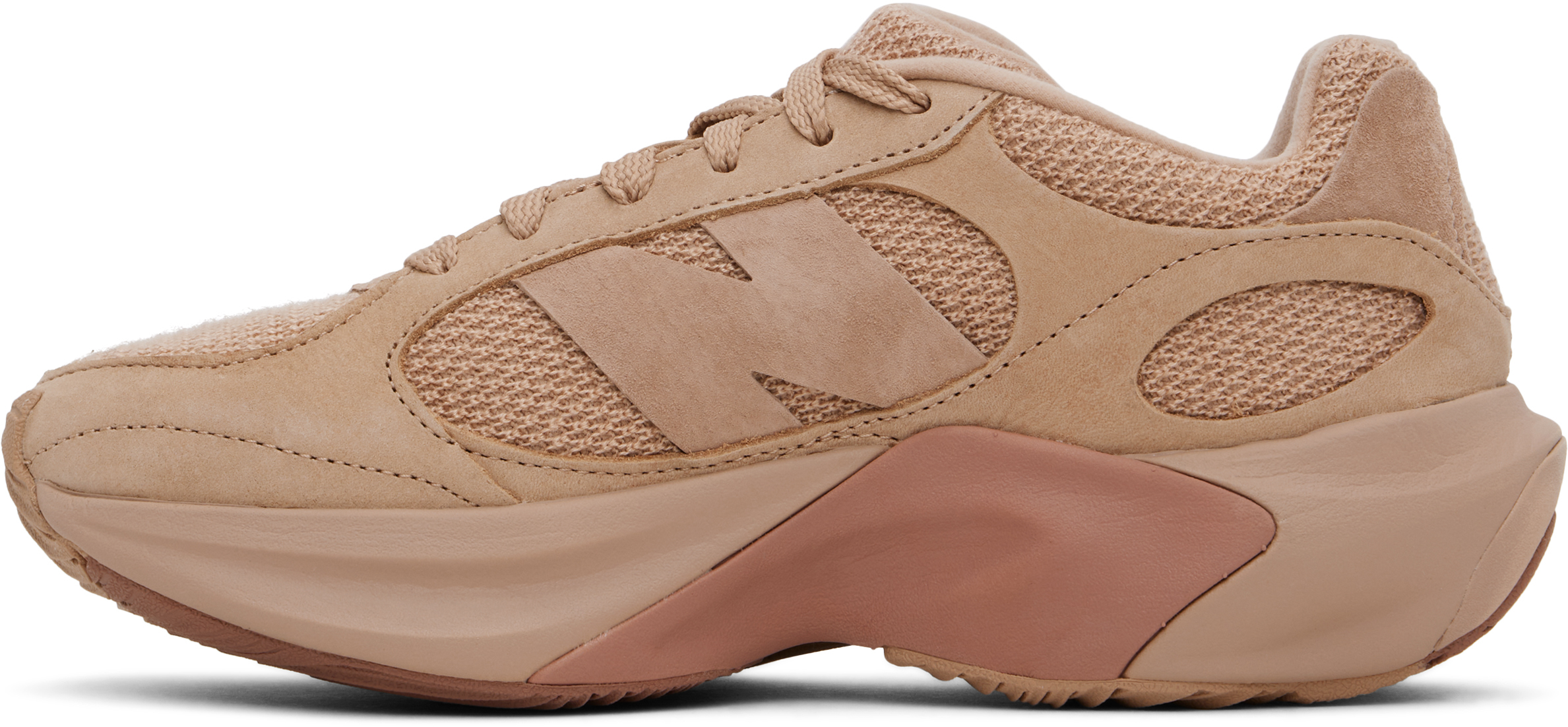 New Balance Wrpd Runner Low-top Sneakers In Flat Taupe With Sparrow In Flat Taupe/sparrow