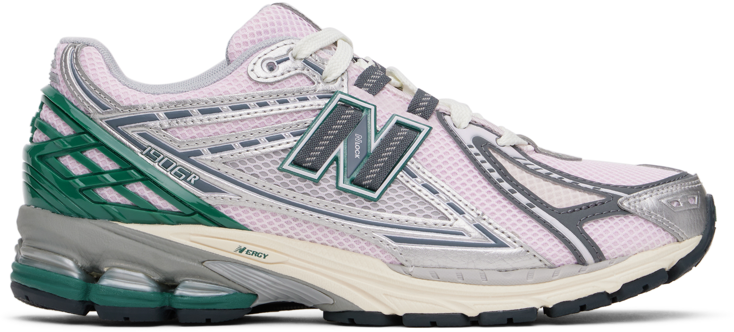 【関税込み】New Balance ピンク＆シルバー 1906R スニーカー New Balance: ピンク＆シルバー 1906R スニーカー | SSENSE 日本