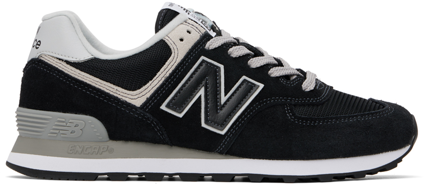 Shop New Balance Black 574 Core Sneakers