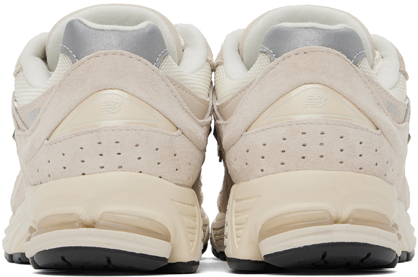New Balance 2002 Panelled Mesh Sneakers In Calm Taupe
