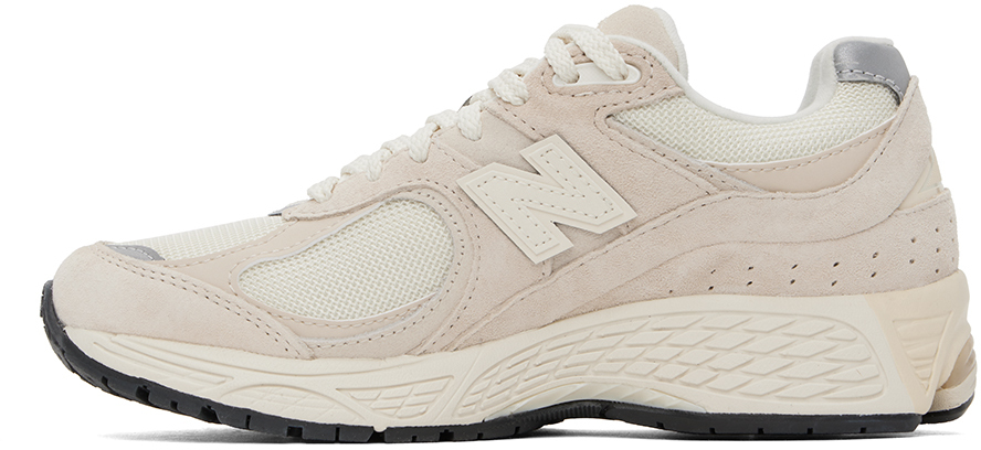 New Balance 2002 Panelled Mesh Sneakers In Calm Taupe