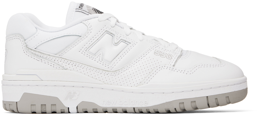White 550 Sneakers
