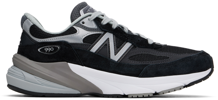 Shop New Balance Black Made In Usa 990v6 Sneakers