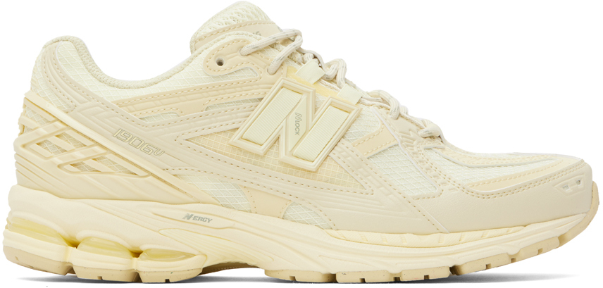 Shop New Balance Yellow 1906 Utility Sneakers In Pale Moss