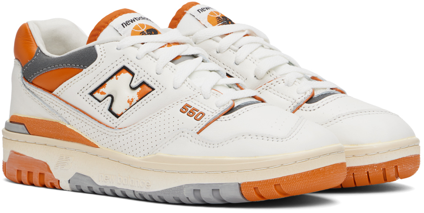 New Balance 550 Low-top Sneakers In Sea Salt