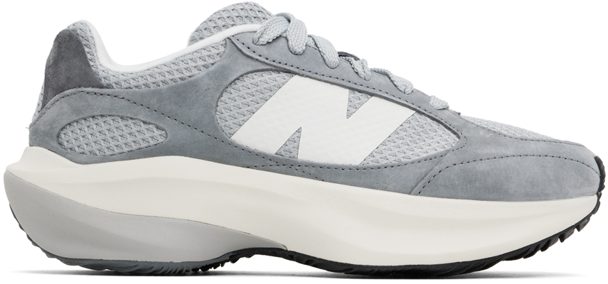 Shop New Balance Gray Wrpd Runner Sneakers In Harbor Grey